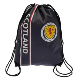 Scotland FA Gym Drawstring Bag (One Size) (Navy)