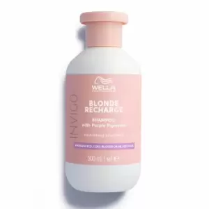 Image of Wella Professionals Invigo Blonde Recharge Cool Blonde Shampoo 300ml