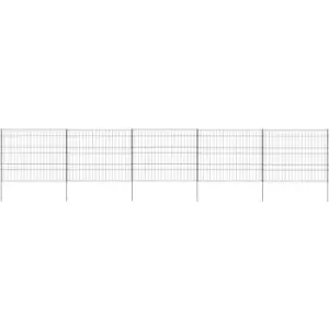 Image of Garden Fence Set 99.6x79.8cm Green Vidaxl Green