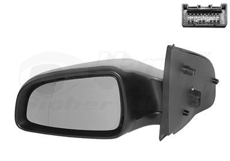 Image of VAN WEZEL Wing mirror VAN WEZEL 3745819