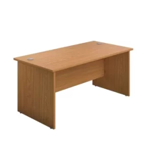 Image of 1600 X 800 Panel Rectangular Desk Nova Oak