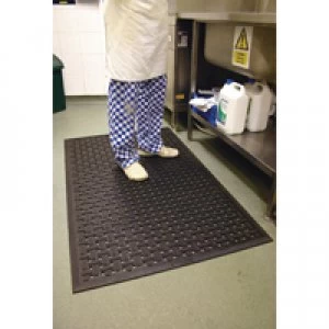 Image of Slingsby Kitchen Mat 850x1400mm Black 319138