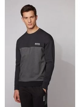 Image of Hugo Boss Bodywear Colour Block Tracksuit Sweatshirt Size L Men