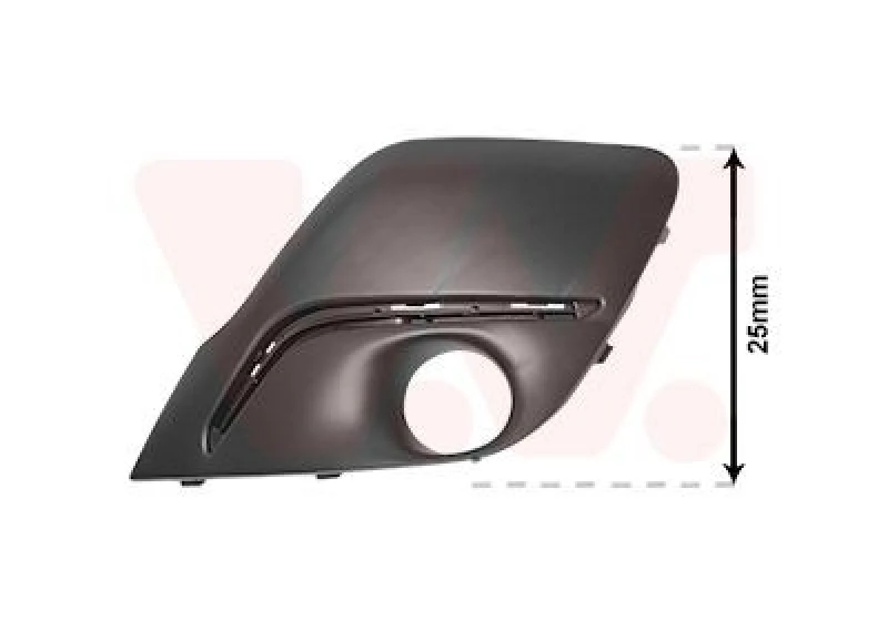 Image of VAN WEZEL Bumper grill VAN WEZEL 4021591