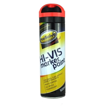 Image of Hi-Vis Fluorescent Spray Paint Survey Marker 500ml - Orange