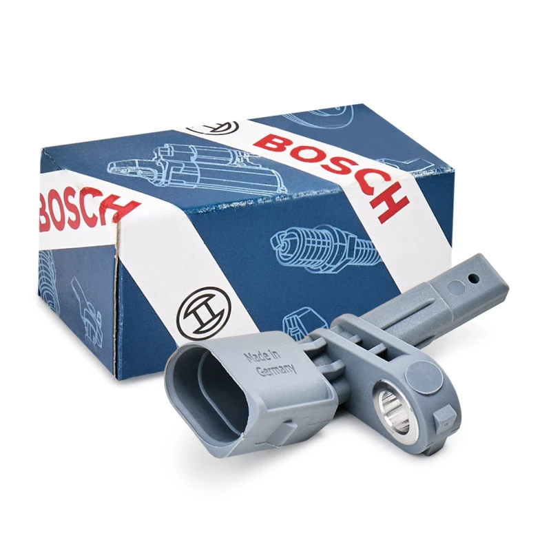 Image of Bosch 0 986 594 555 ABS Sensor without cable Sensor,wheel speed (412)