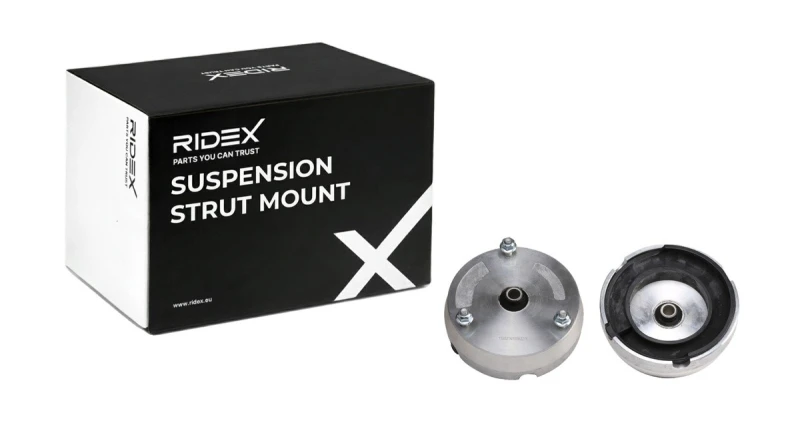 Image of RIDEX 1180S1237 Top strut mount Front Axle Suspension Strut Support Bearing (1180)