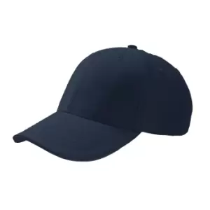 Image of Atlantis Sport Sandwich 6 Panel Baseball Cap (Pack of 2) (One Size) (Navy/Navy)