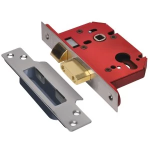 Image of Union StrongBOLT 22EU EUS-SS-2.5 Euro Sashlock Stainless Steel 68mm 2.5in