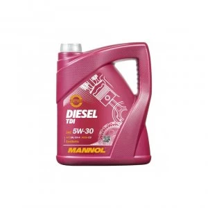 5L Mannol Diesel TDI Fully Synthetic Engine Oil 5w30 SN/SM/CF C2/C3