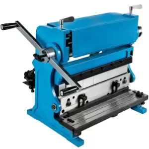 Image of VEVOR Sheet Metal Brake 3-in-1 12-inch Shear Press Brake 20-Gauge Capacity Combination Sheet Metal Machine Shears and Slip Roll Machine for Shear Bend