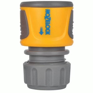 Image of Hozelock Soft Touch Hose Pipe End Connector 1/2" / 12.5mm Pack of 1