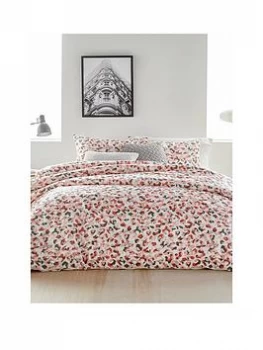 Image of DKNY Wild Geo Duvet Cover - Blush