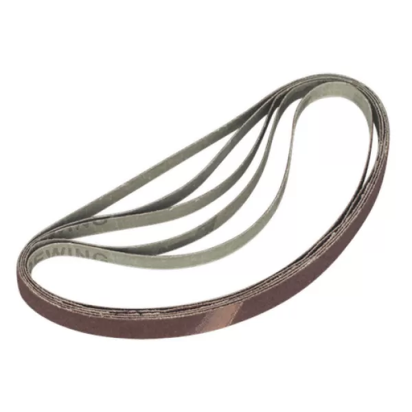 Image of Genuine SEALEY SBS35/B100GW Sanding Belt 12 x 456mm 100Grit Pack of 5
