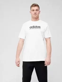 Image of adidas Sportswear All SZN Graphic T-Shirt - White, Size XL, Men