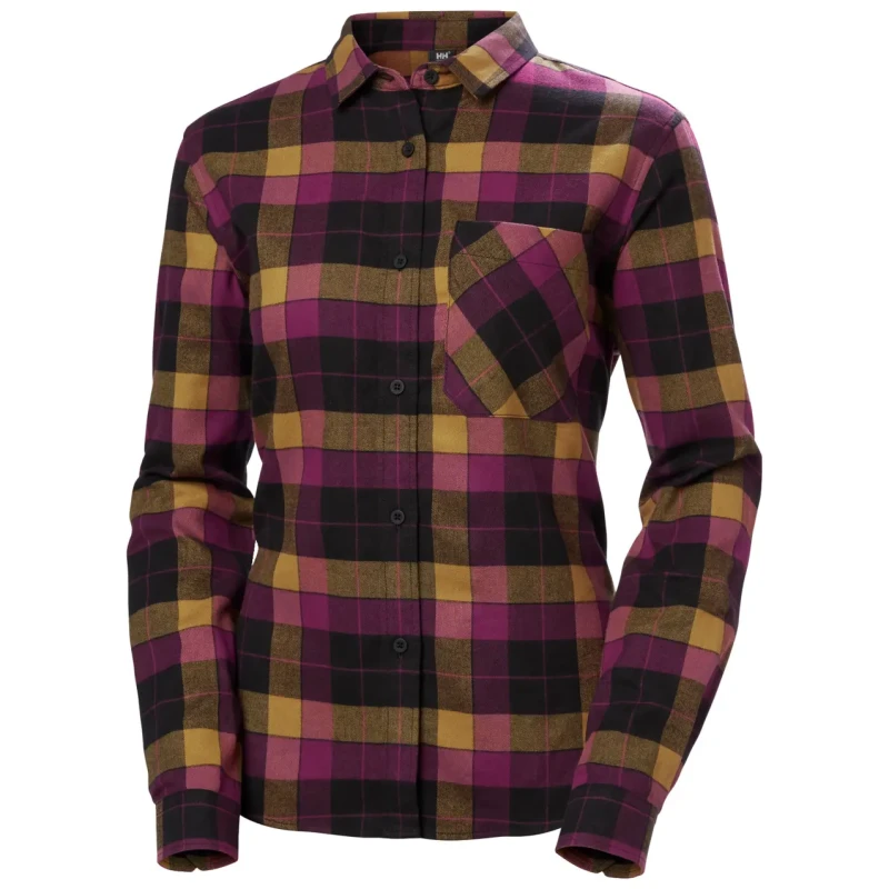 Image of Helly Hansen Womens long sleeve shirt Helly Hansen Lokka Violet Female M