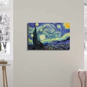 Image of FAMOUSART-13 Multicolor Decorative Canvas Painting