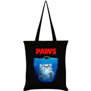 Image of Grindstore - Paws Tote Bag (One Size) (Black/Blue/Red)