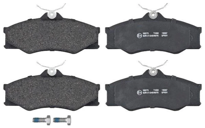 Image of A.B.S. 36575 Brake pad set without integrated wear sensor Brake Pad Set,disc brake (402)