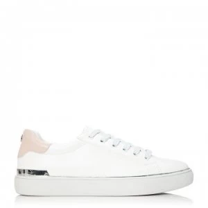 Image of M by Moda Metal Balina Trainers - WHT/PNK