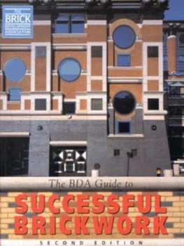 Image of The Bda Guide to Successful Brickwork by Brick Development Association Book