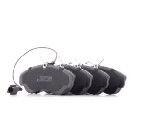 Image of RIDEX Brake pad set Front Axle 402B0835 Brake pads,Brake pad set, disc brake FIAT,PEUGEOT,CITROEN,DUCATO Pritsche/Fahrgestell (230),DUCATO Bus (230)