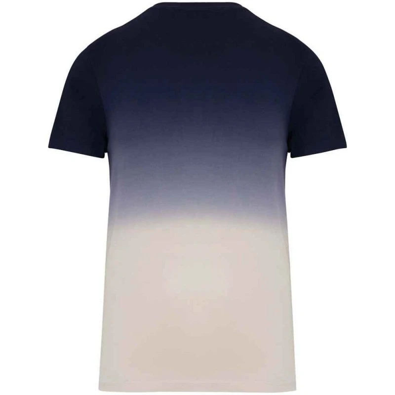 Image of Native Spirit Mens Dip Dye T-Shirt in Navy Size: Large Navy Male L