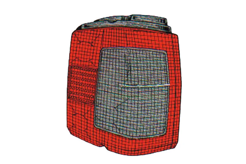 Image of PRASCO FT1354054 Rear light with bulb holder, Left Combination Rearlight (391)