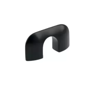 Image of GTV Black Drawer Cabinet Door Pull Kitchen Handle, Pack of 1