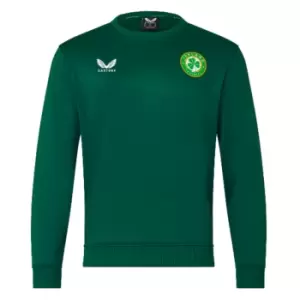 image of 2023-2024 Republic of Ireland Players Training Sweatshirt (Green)