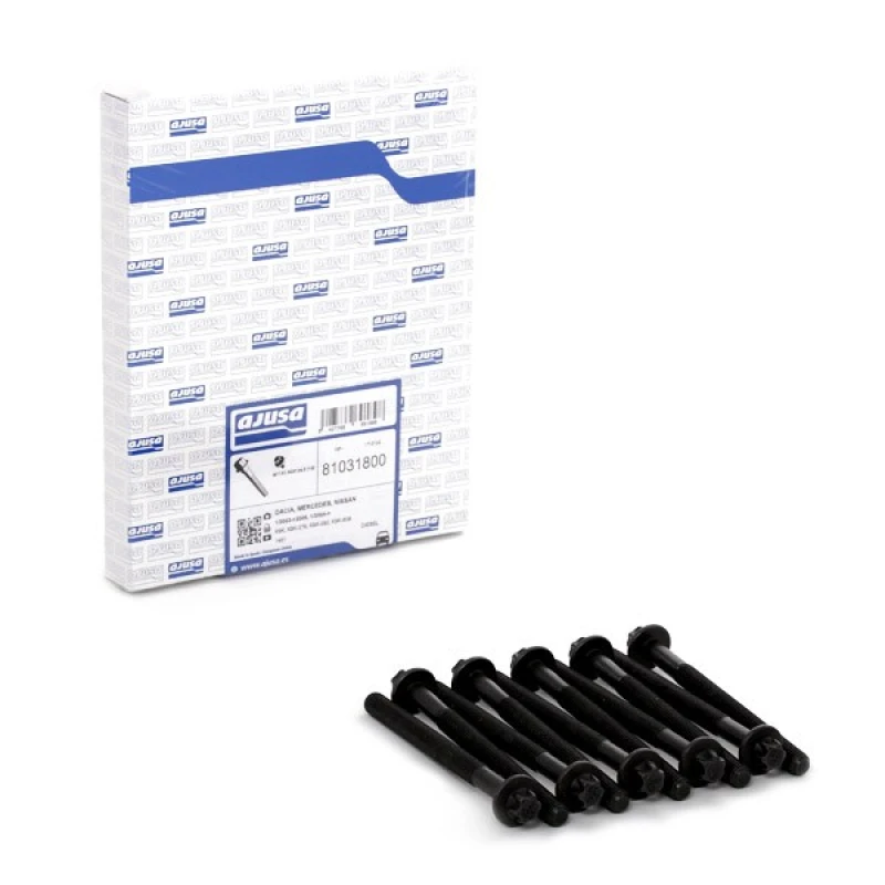 Image of AJUSA 81031800 Cylinder Head Bolt Kit Quantity: 10 Bolt Kit,cylinder head (1217)