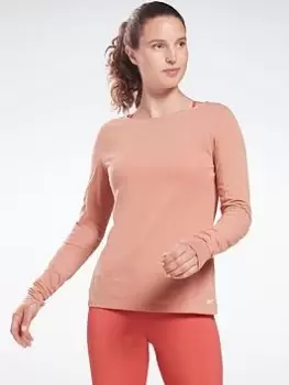 Image of Reebok Workout Ready Supremium Long-Sleeve Top T-Long-Sleeve Top