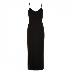 Image of Firetrap Rib Dress Ladies - Black