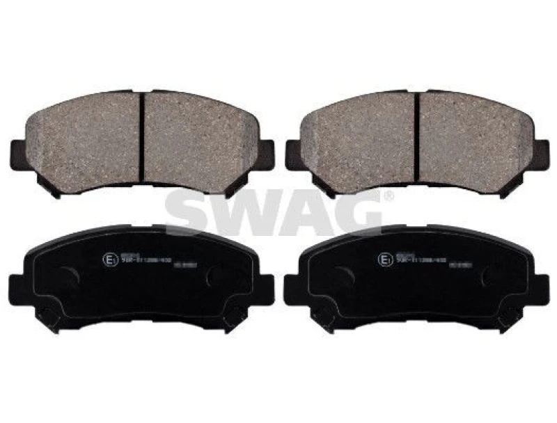 Image of Brake pad set SWAG 82 91 6738