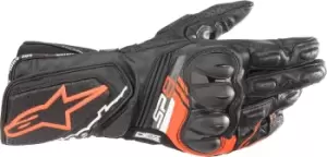 Alpinestars SP-8 V3 Motorcycle Gloves, black-red Size M black-red, Size M