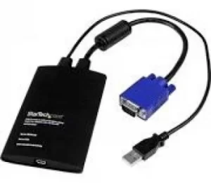 image of StarTech Kvm Console To Laptop USB 2.0 Portable Crash Cart Adapter With File Transfer