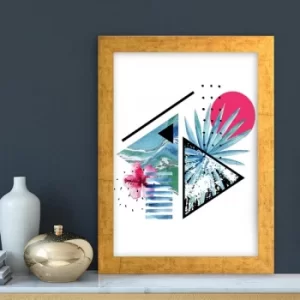 Image of AC619409942 Multicolor Decorative Framed MDF Painting