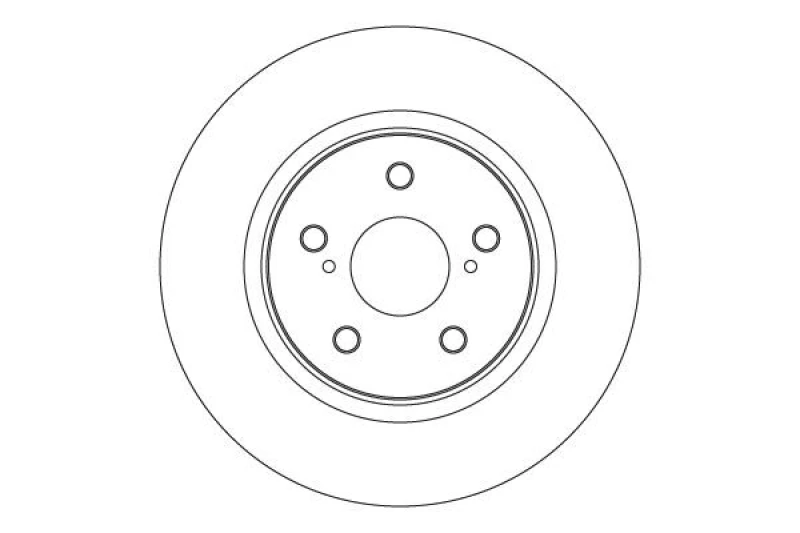 Image of Brake disc TRW DF6916S