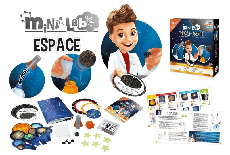 Image of Buki France Mini Lab Space Activity Set, Multi 3014