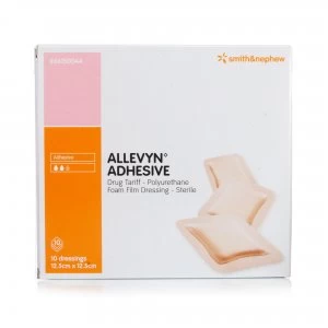 Image of Allevyn Adhesive Dressing 12.5 X 12.5cm - 10 Pack