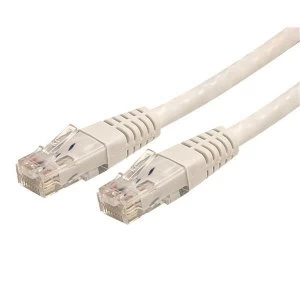 image of Startech 3m White Molded Cat6 UTP Patch Cable