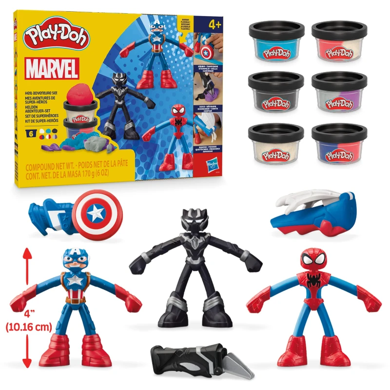 Image of Play-Doh Marvel Hero Adventure Set