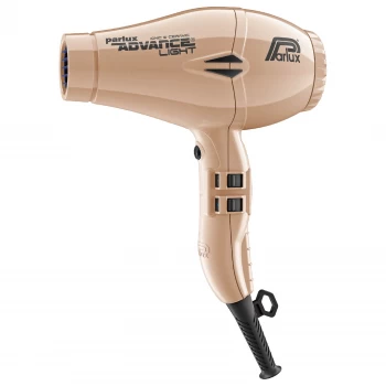 image of Parlux Advance Light Ceramic Ionic Light Gold 1931561 2200W Hair Dryer