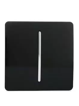 Image of Trendiswitch 1G 3W Intermediate Lightswitch Black