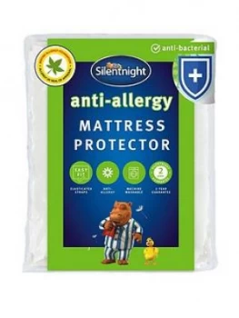 image of Silentnight Anti Allergy, Anti Bacterial Mattress Protector