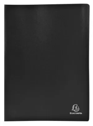 Image of A4 Display Book Soft Eco Polypropylene 40 Pocket Black