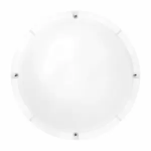 image of Thorn Lara 13W 300mm Integrated LED Bulkhead Black Cool White 3 Hour Emergency - 96666108