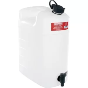 Image of Jerry Can Water Container Food Grade Plastic, with Tap 15LTR