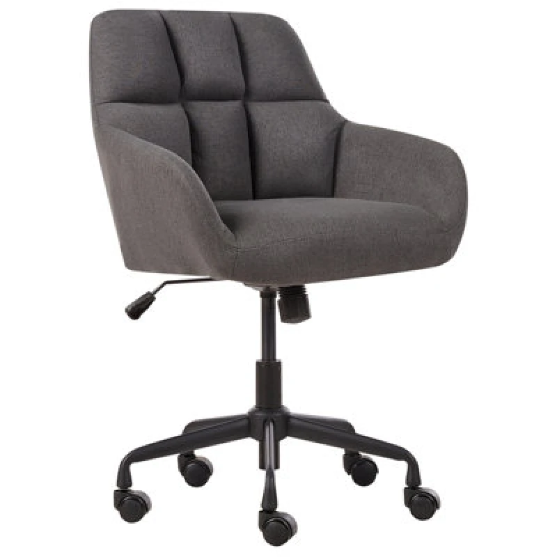 Image of Beliani Desk Chair Palmdale Grey