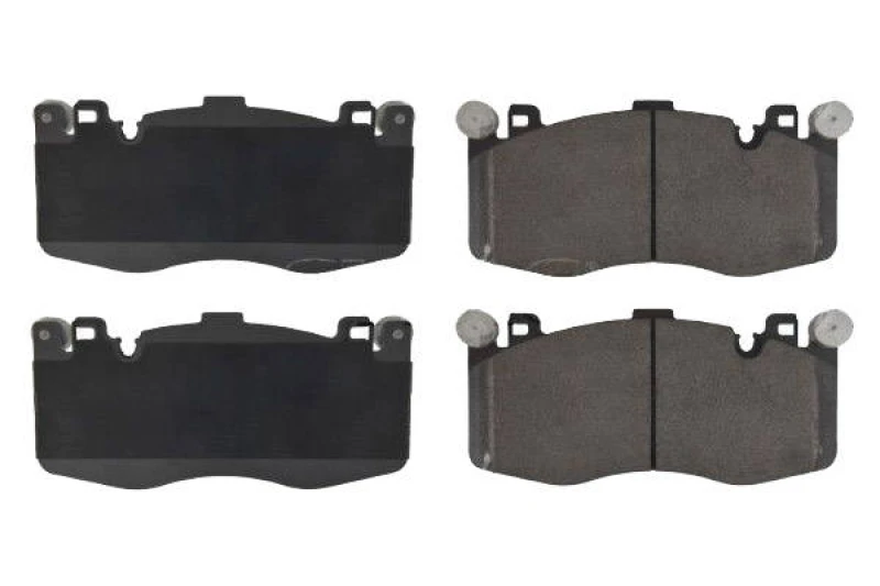 Image of SWAG 33 10 7555 Brake pad set Front Axle, prepared for wear warning indicator Brake Pad Set,disc brake (402)